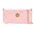 Jacquard Baroque Quilted Medusa Zip Crossbody, &pound;320, Handbags, Pink, Fabric, Front view